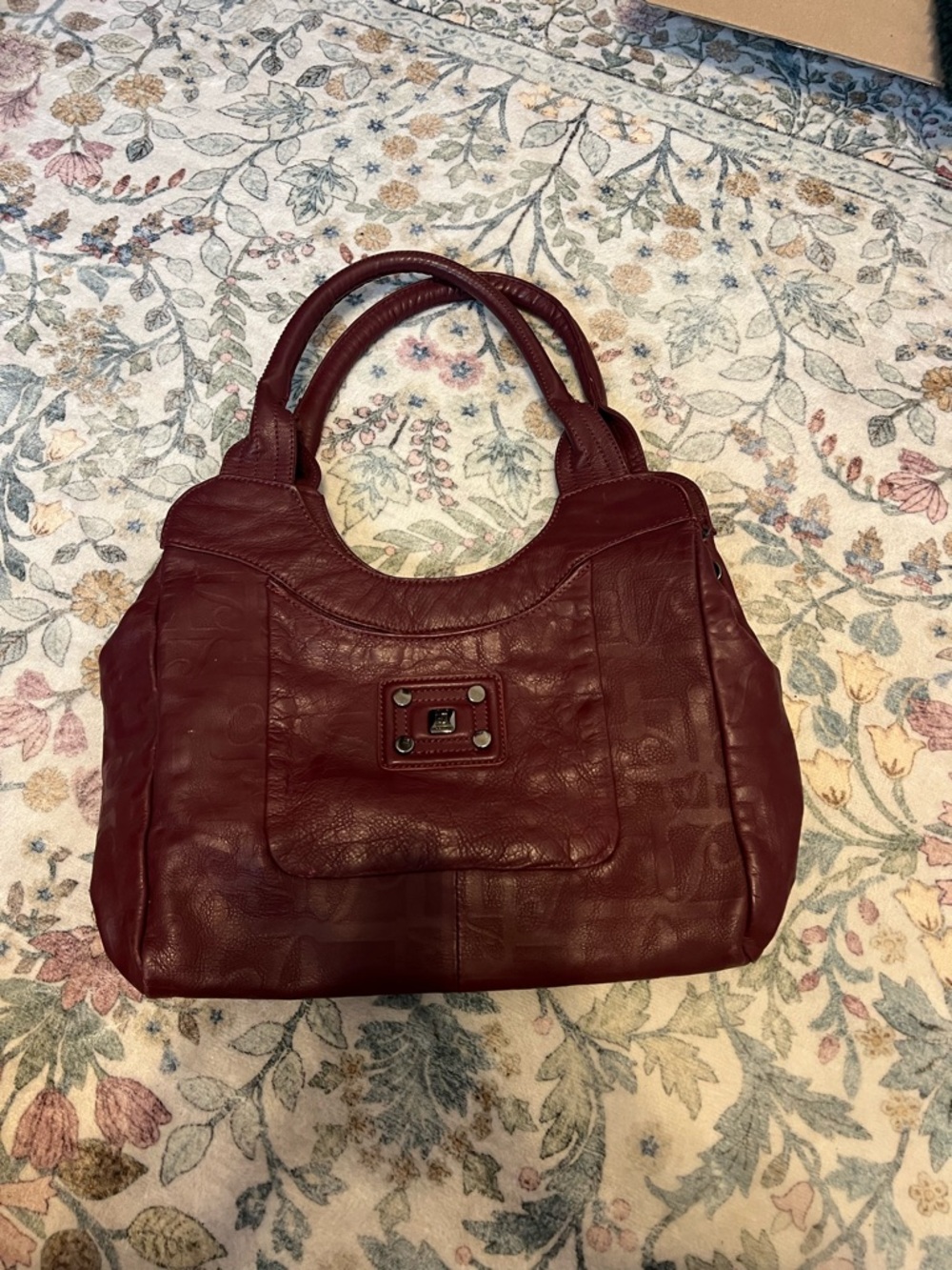 Women’s Leather Purse - Burgundy